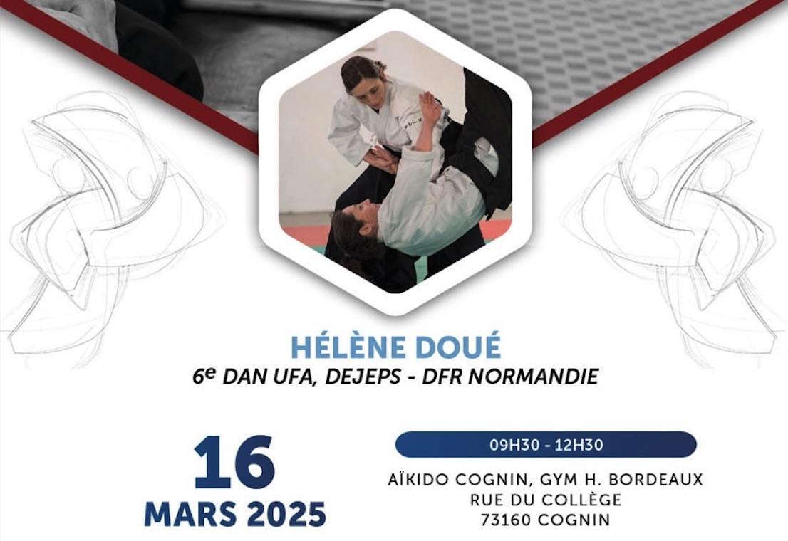 stage adulte helene doue cognin mars 2025
